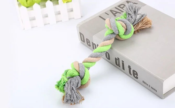 Large Cotton Knot Rope Dog Toy - FunkyCatCo