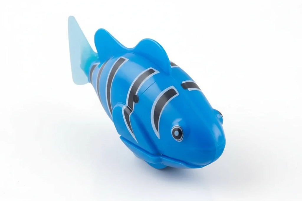 'Just Keep Swimming' fish toys - FunkyCatCo