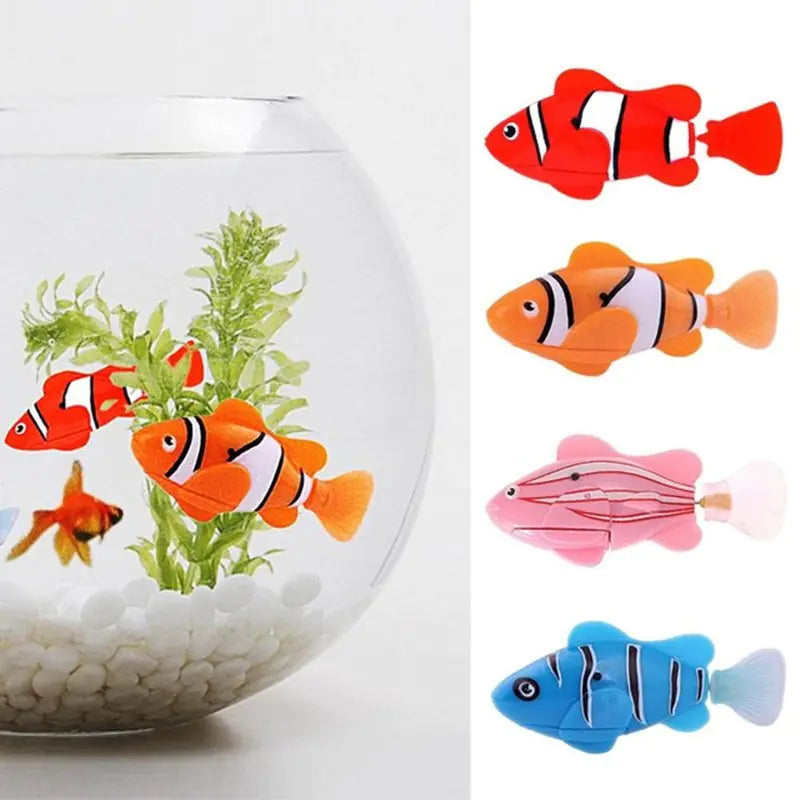'Just Keep Swimming' fish toys - FunkyCatCo