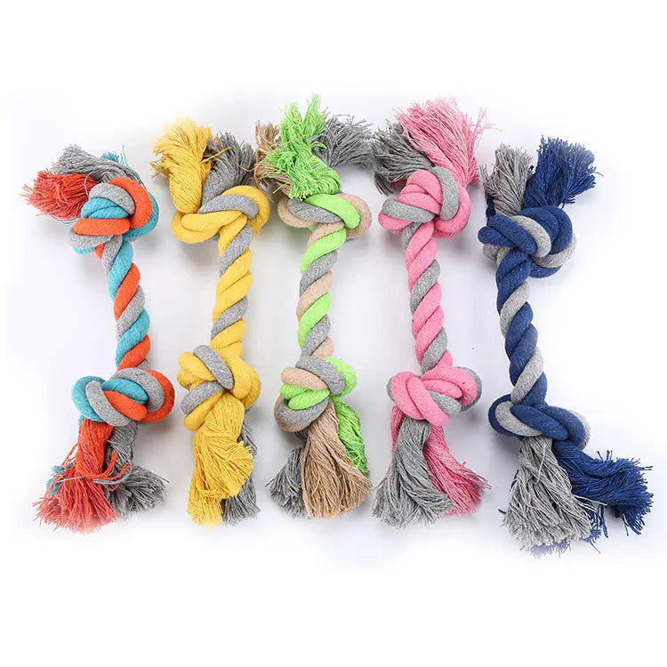 Large Cotton Knot Rope Dog Toy - FunkyCatCo