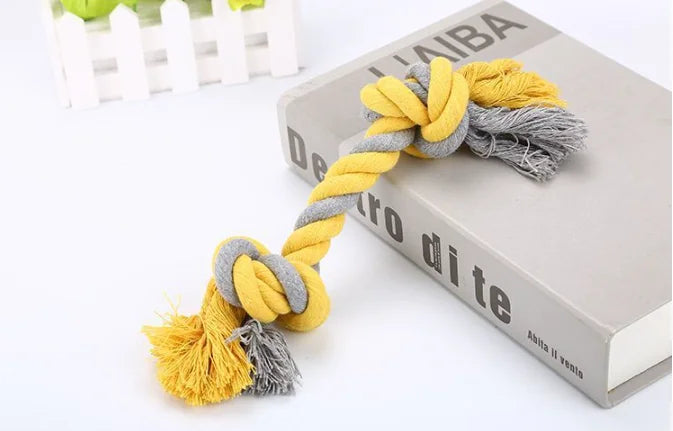 Large Cotton Knot Rope Dog Toy - FunkyCatCo